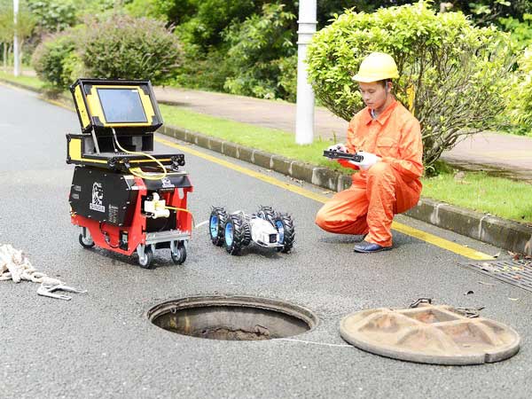 渝水管道机器人检测